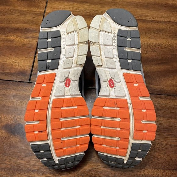 Vintage 2003 Nike Air Turbulence 00’s Max Men's Size 11 Shoes Gray And Orange - Picture 7 of 7